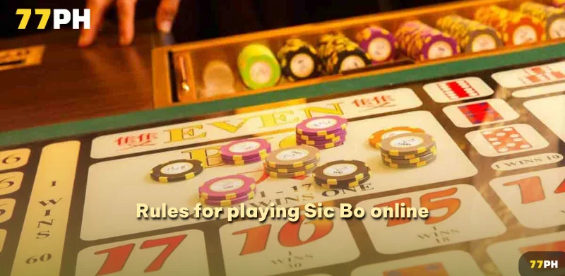 Rules for playing Sic Bo online